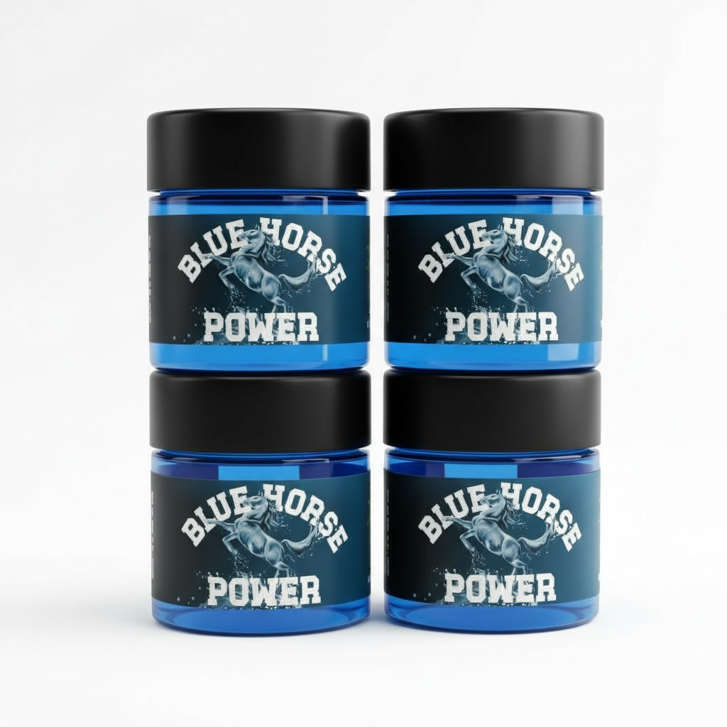 Blue Horse Power (4-Pack)